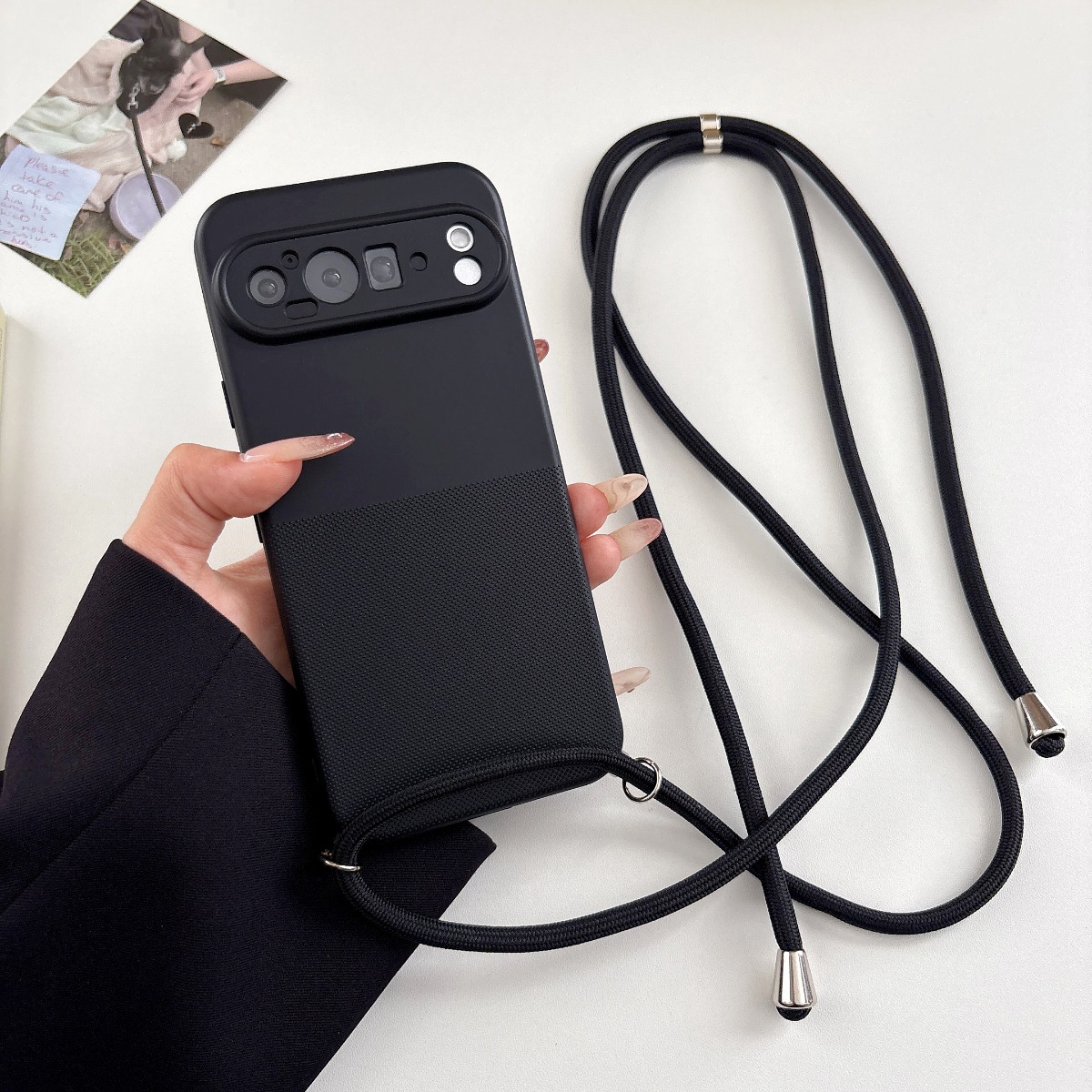 Capa de Celular Fosca de TPU c - Phone Cases With Loop avaliação e preço