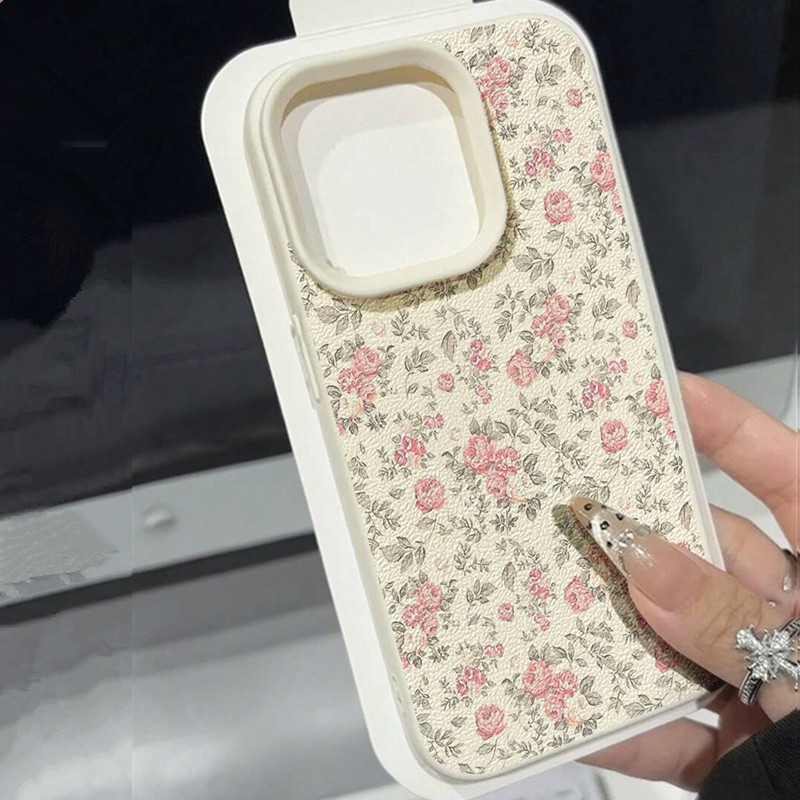 Adorável menina floral branco  - Phone Cases Like Loopy avaliação e preço