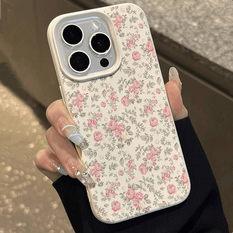 Adorável menina floral branco  - Phone Cases Like Loopy avaliação e preço